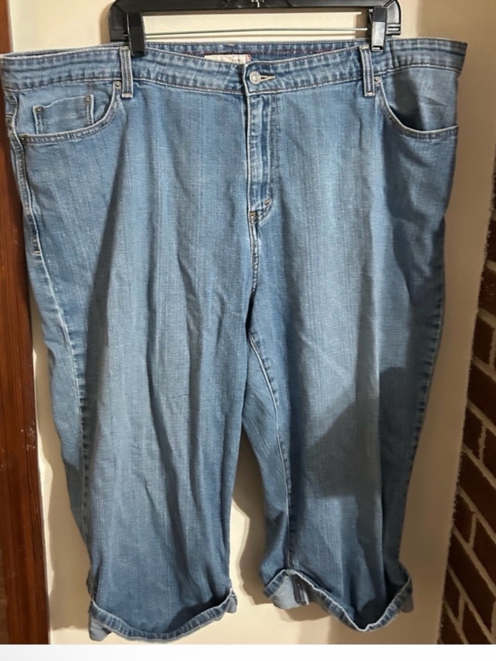 Levi's Size 24 515 Classic Blue Capri Jeans